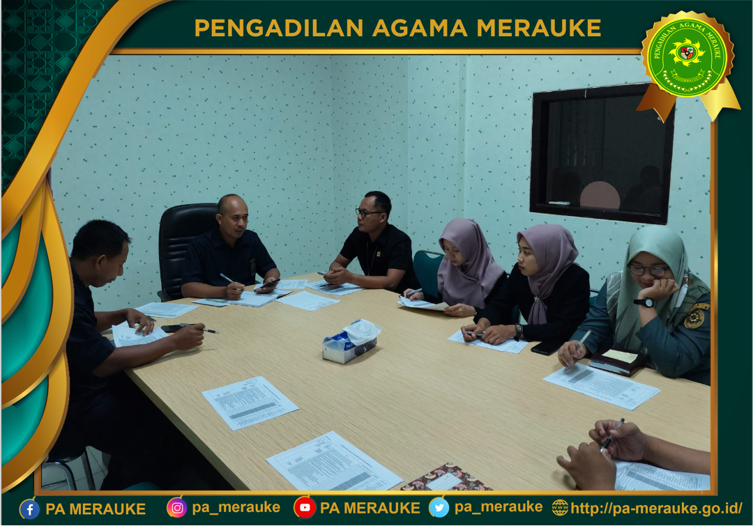 foto rapat kepaniteraan 5 agus