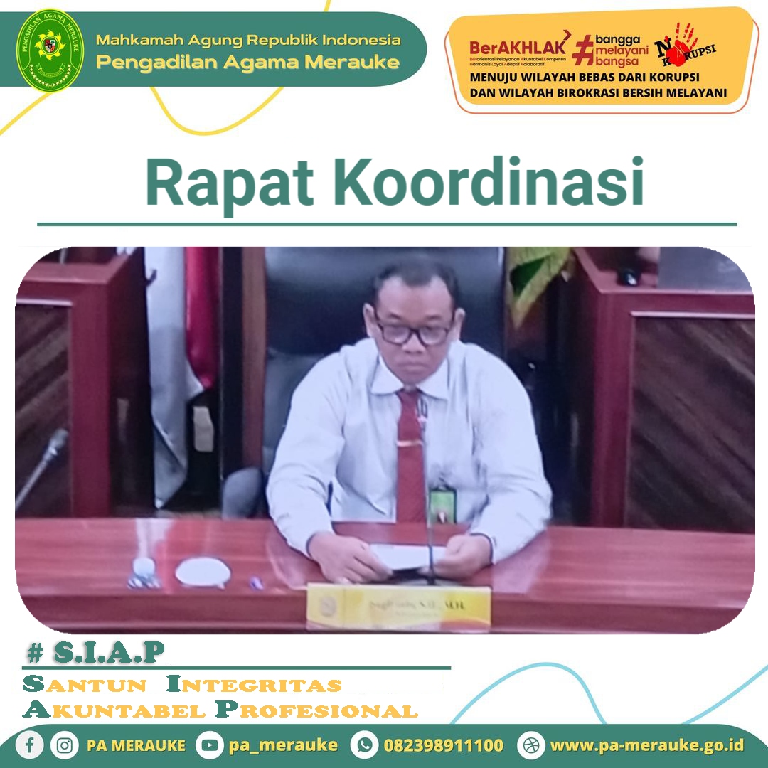Rapat koordinasi