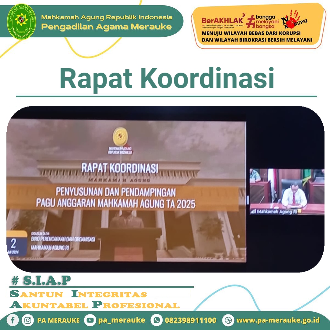 Rapat koordinasi 2