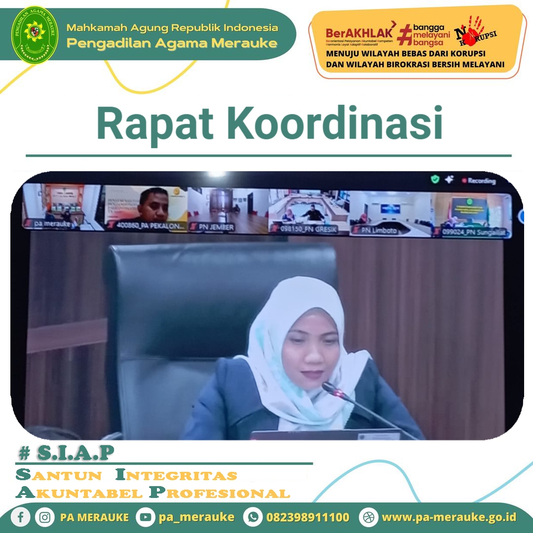Rapat koordinasi 3